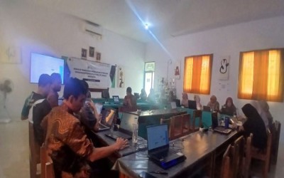 MTsN 1 Bangka Tengah Susun Rencana Hasil Kerja (RHK) Tahun 2026 melalui E-Kinerja